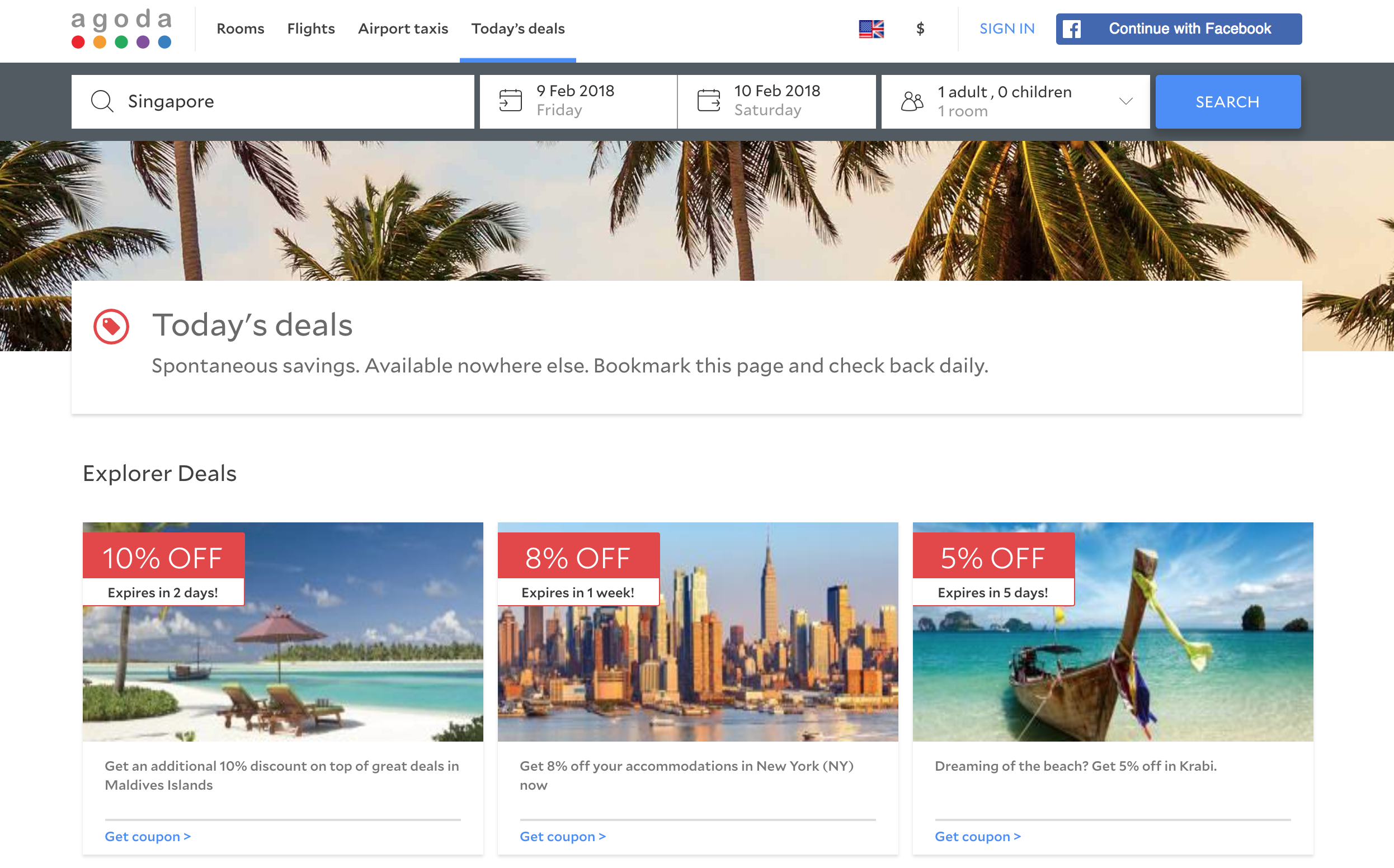 Up To 52% OFF | Agoda Promo Code For Singapore| September 2019