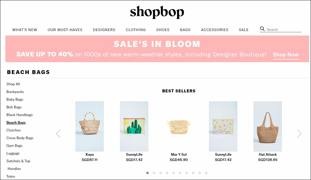 Shopbop Promo Code, Sale & Discount January 2024