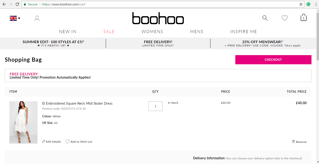 Boohoo Discount, Promo Code & Sale January 2024