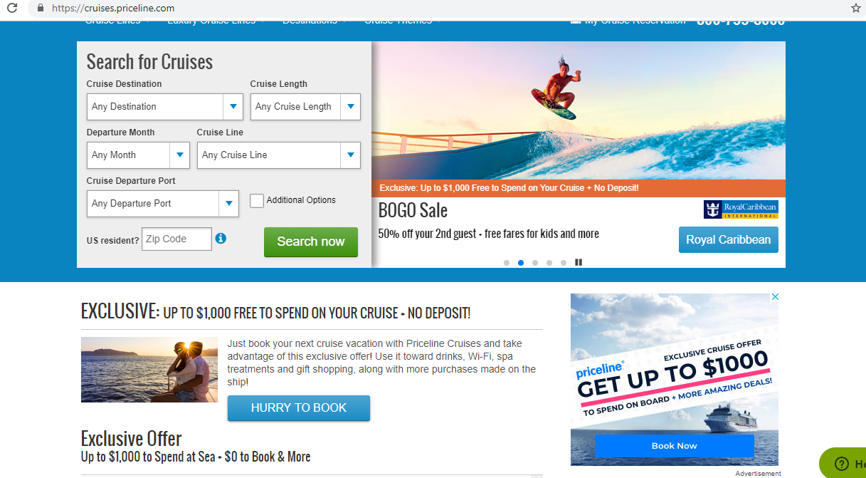 Priceline discount coupon & promo code March 2021